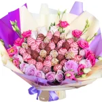 Букет из клубники Фиолка